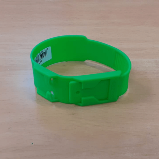 Bracelet Plastique Vert