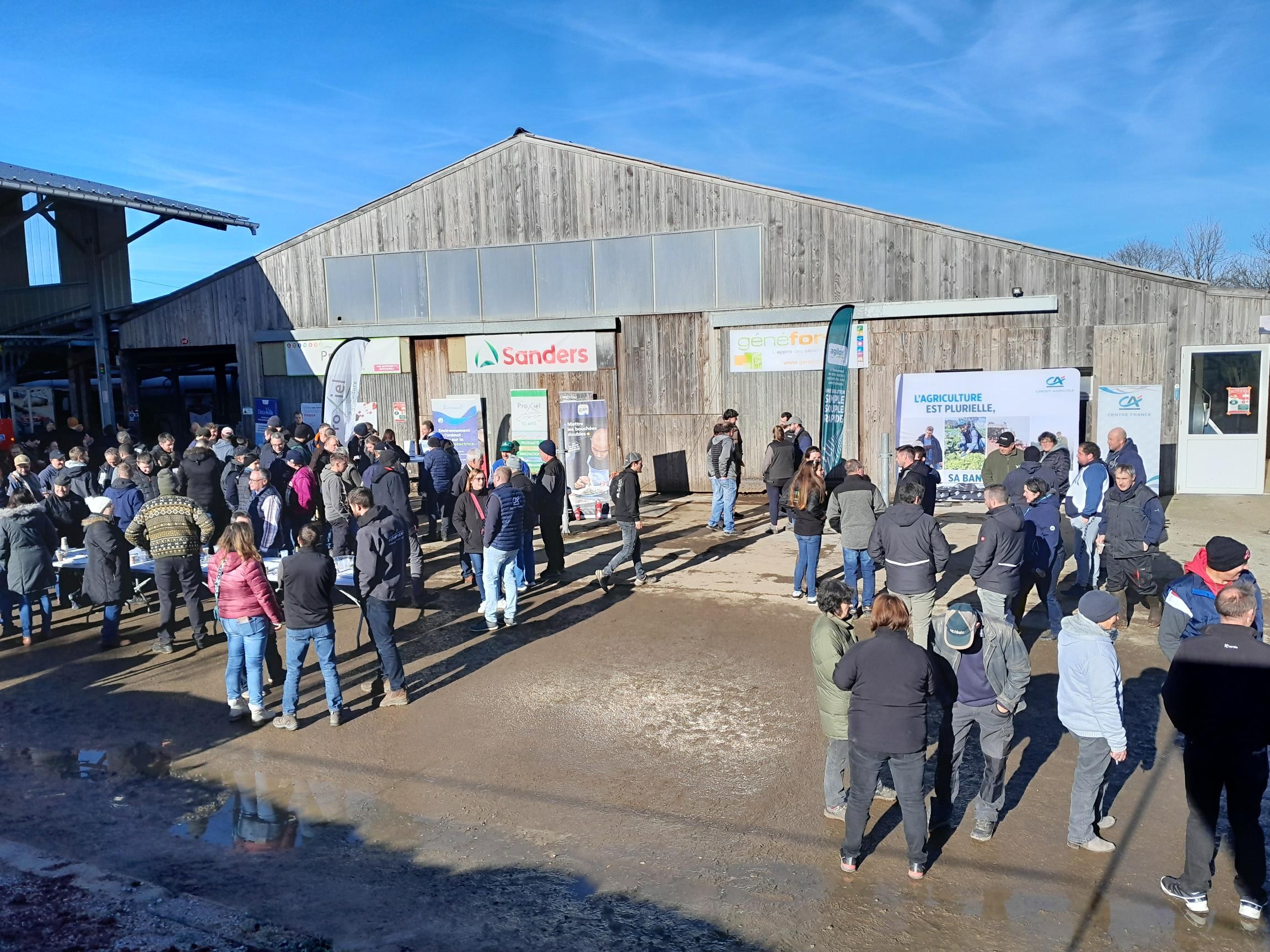 Portes Ouvertes LELY au GAEC CHAMPLAFONT 